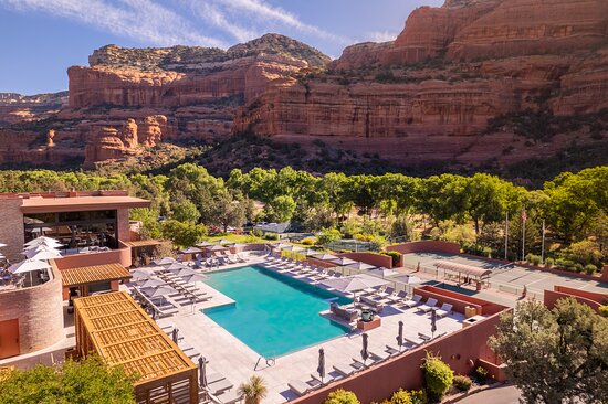 Enchantment Resort Sedona pool